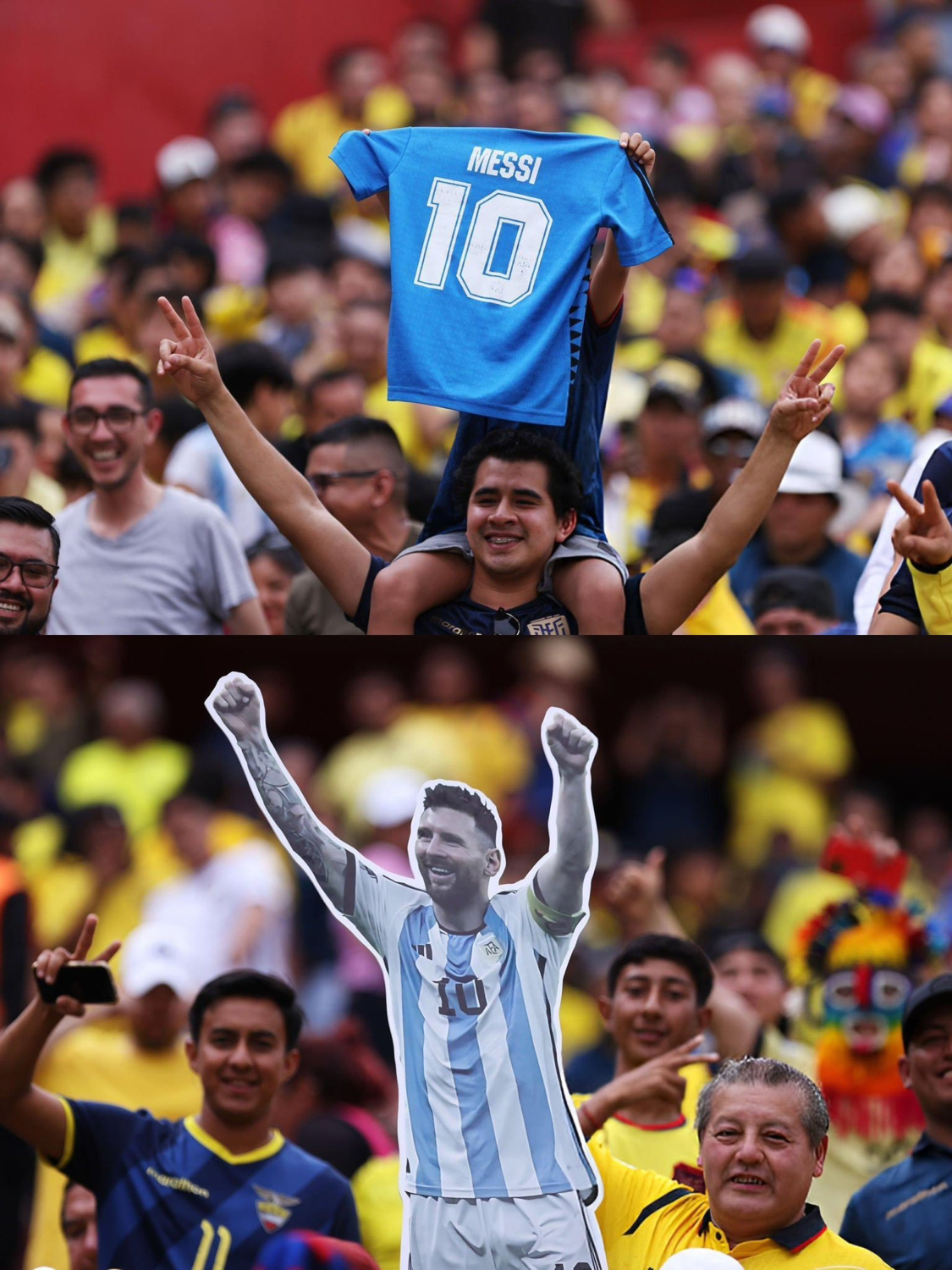 开云体育-阿根廷对手不仅没对梅西喊“C罗”,反而梅西没来也致敬梅西!