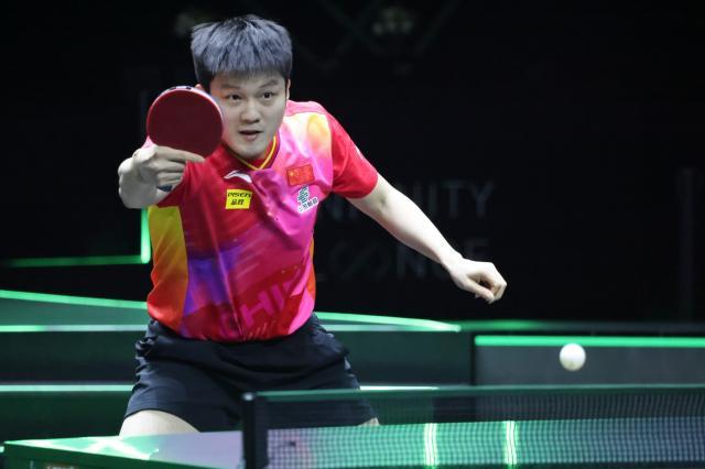 开云体育-樊振东无缘沙特大满贯八强 奥运临近状态堪忧