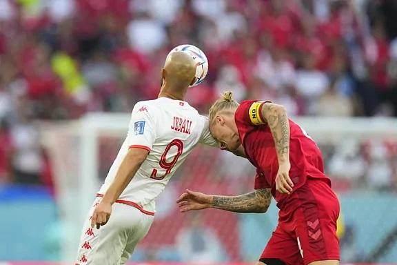 1669122877980033883.jpg 【世界杯】激烈对抗破门乏术,丹麦0-0战平突尼斯